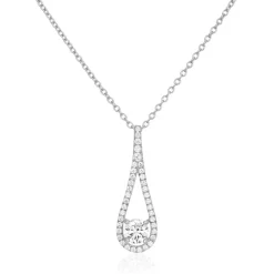 Histoire d'Or Collier Antonietta Argent Blanc Oxyde De Zirconium