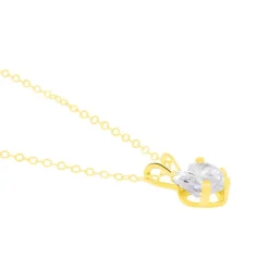 Histoire d'Or Collier Aodren Or Jaune Oxyde De Zirconium