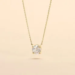 Collier Aphrodite Or Jaune Diamant Synthetique-Histoire d'Or Online