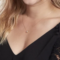 Collier Aphrodite Or Jaune Diamant Synthetique-Histoire d'Or Online