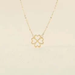 Histoire d'Or Collier Aquilegia Or Jaune