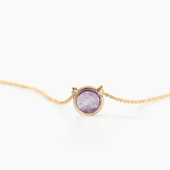 Collier Arenale Or Jaune Amethyste-Histoire d'Or Hot