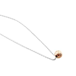 Histoire d'Or Collier Argent Bicolore Ramiro