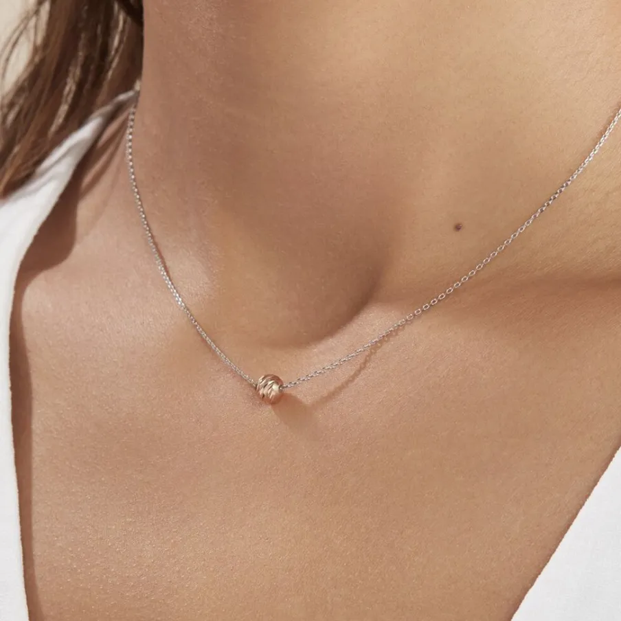 Histoire d'Or Collier Argent Bicolore Ramiro