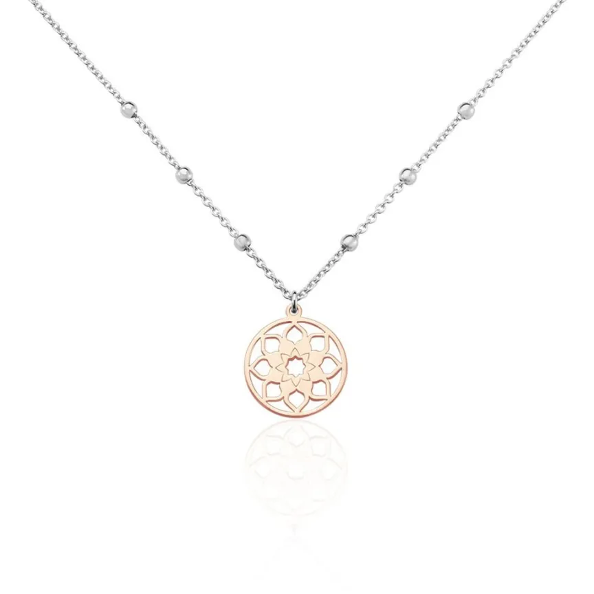 Collier Argent Bicolore Vicencio-Histoire d'Or Hot