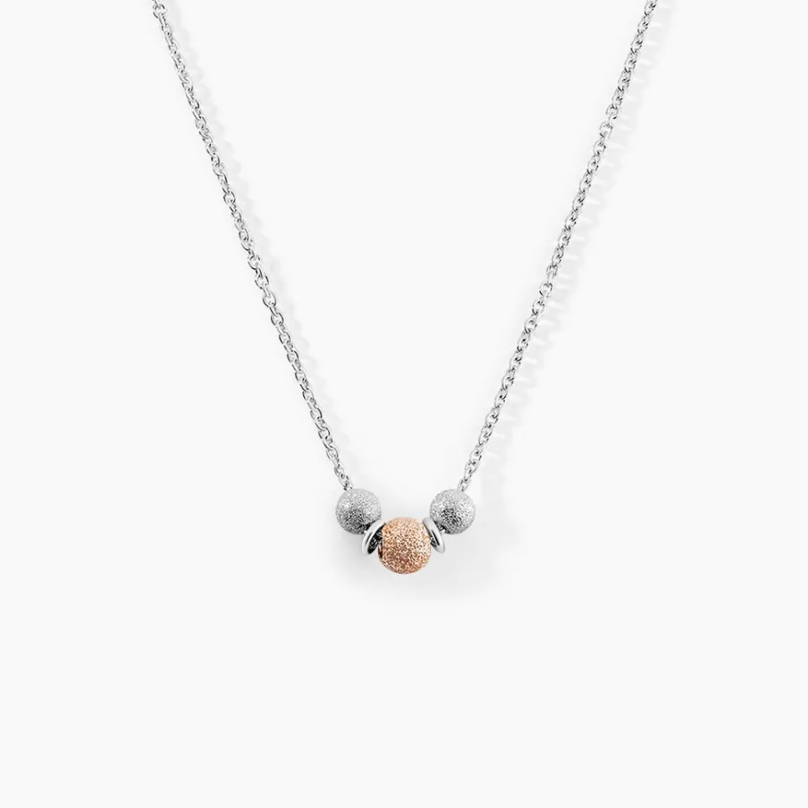 Histoire d'Or Collier Argent Bicolore Wilmart