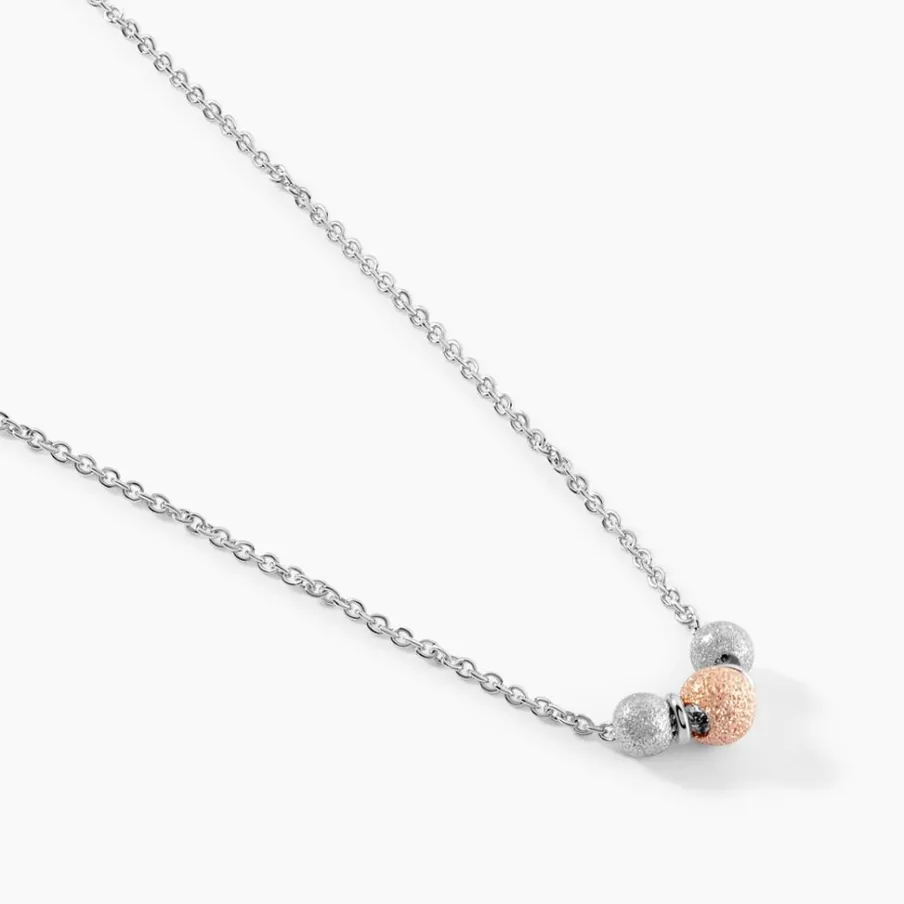 Histoire d'Or Collier Argent Bicolore Wilmart