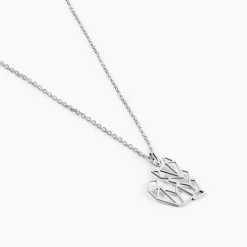 Histoire d'Or Collier Argent Blanc Alekdandarine