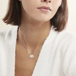 Histoire d'Or Collier Argent Blanc Ankur Oxydes De Zirconium