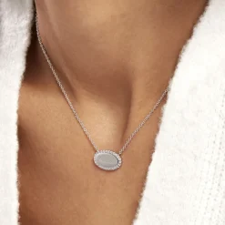 Histoire d'Or Collier Argent Blanc Ankur Oxydes De Zirconium