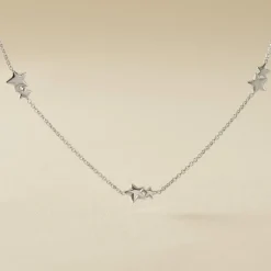 Collier Argent Blanc Astria-Histoire d'Or Outlet