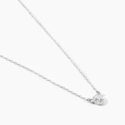 Histoire d'Or Collier Argent Blanc Auxana Oxyde De Zirconium
