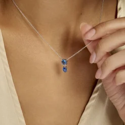 Histoire d'Or Collier Argent Blanc Brenna Oxydes De Zirconium