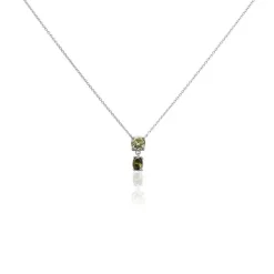 Collier Argent Blanc Brenna Oxydes De Zirconium-Histoire d'Or New