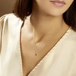 Collier Argent Blanc Brenna Oxydes De Zirconium-Histoire d'Or New