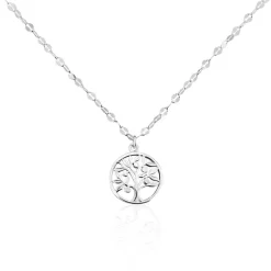Collier Argent Blanc Buccinarie-Histoire d'Or New