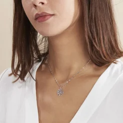 Collier Argent Blanc Buccinarie-Histoire d'Or New
