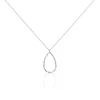 Histoire d'Or Collier Argent Blanc Camulos