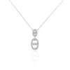 Histoire d'Or Collier Argent Blanc Caprina Oxydes De Zirconium
