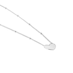 Collier Argent Blanc Careen-Histoire d'Or Best