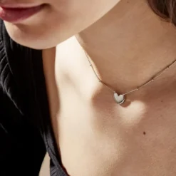 Collier Argent Blanc Careen-Histoire d'Or Best