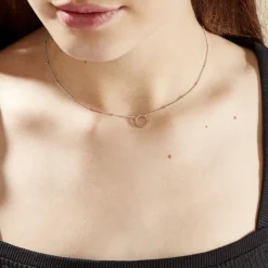 Collier Argent Blanc Cari-Histoire d'Or Hot