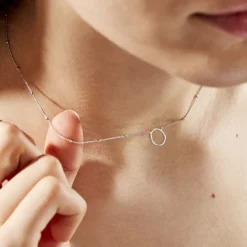 Collier Argent Blanc Cari-Histoire d'Or Hot