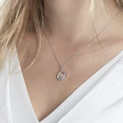 Collier Argent Blanc Centaures Oxyde De Zirconium-Histoire d'Or Hot