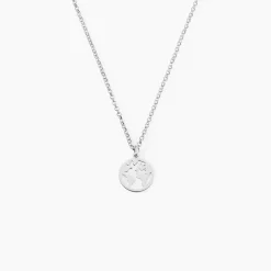 Histoire d'Or Collier Argent Blanc Colombina