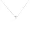 Histoire d'Or Collier Argent Blanc Jacquotte