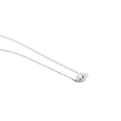Histoire d'Or Collier Argent Blanc Jacquotte