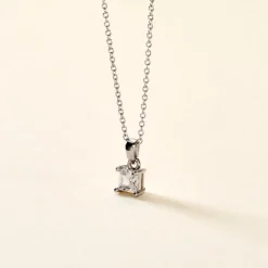 Histoire d'Or Collier Argent Blanc Jenah Oxyde De Zirconium