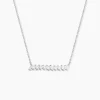 Histoire d'Or Collier Argent Blanc Joceius Oxydes De Zirconium