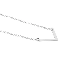 Collier Argent Blanc  Lakia-Histoire d'Or Clearance
