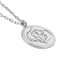 Histoire d'Or Collier Argent Blanc Lew