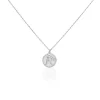 Histoire d'Or Collier Argent Blanc Lew