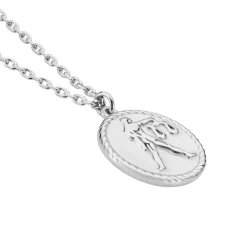 Histoire d'Or Collier Argent Blanc Lew
