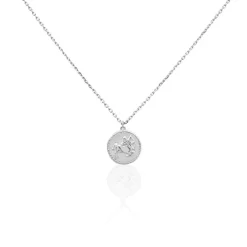 Collier Argent Blanc Lew-Histoire d'Or Best
