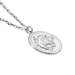 Histoire d'Or Collier Argent Blanc Lew