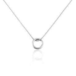 Histoire d'Or Collier Argent Blanc Melia