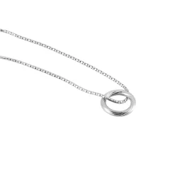 Histoire d'Or Collier Argent Blanc Melia