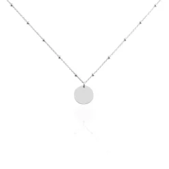 Collier Argent Blanc Mireio-Histoire d'Or Outlet