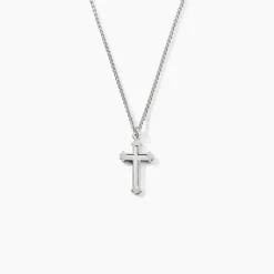 Histoire d'Or Collier Argent Blanc Nicolaos