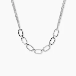 Collier Argent Blanc Nos-Histoire d'Or Hot