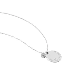 Collier Argent Blanc Raimbaut Oxyde De Zirconium-Histoire d'Or