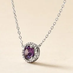 Histoire d'Or Collier Argent Blanc Rio Copacabana Oxyde De Zirconium