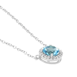 Histoire d'Or Collier Argent Blanc Rio Copacabana Oxyde De Zirconium