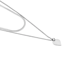 Histoire d'Or Collier Argent Blanc Sapphira