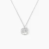 Histoire d'Or Collier Argent Blanc Sofee Nacre