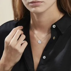 Histoire d'Or Collier Argent Blanc Sofee Nacre